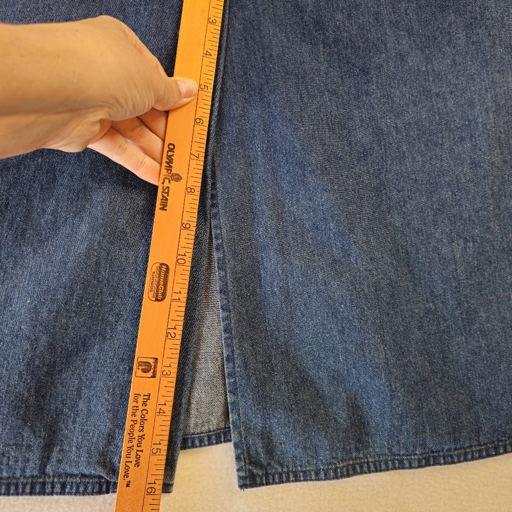 Talbots Vintage Denim Blue Women's Skirt Size 6 - Picture 7 of 10